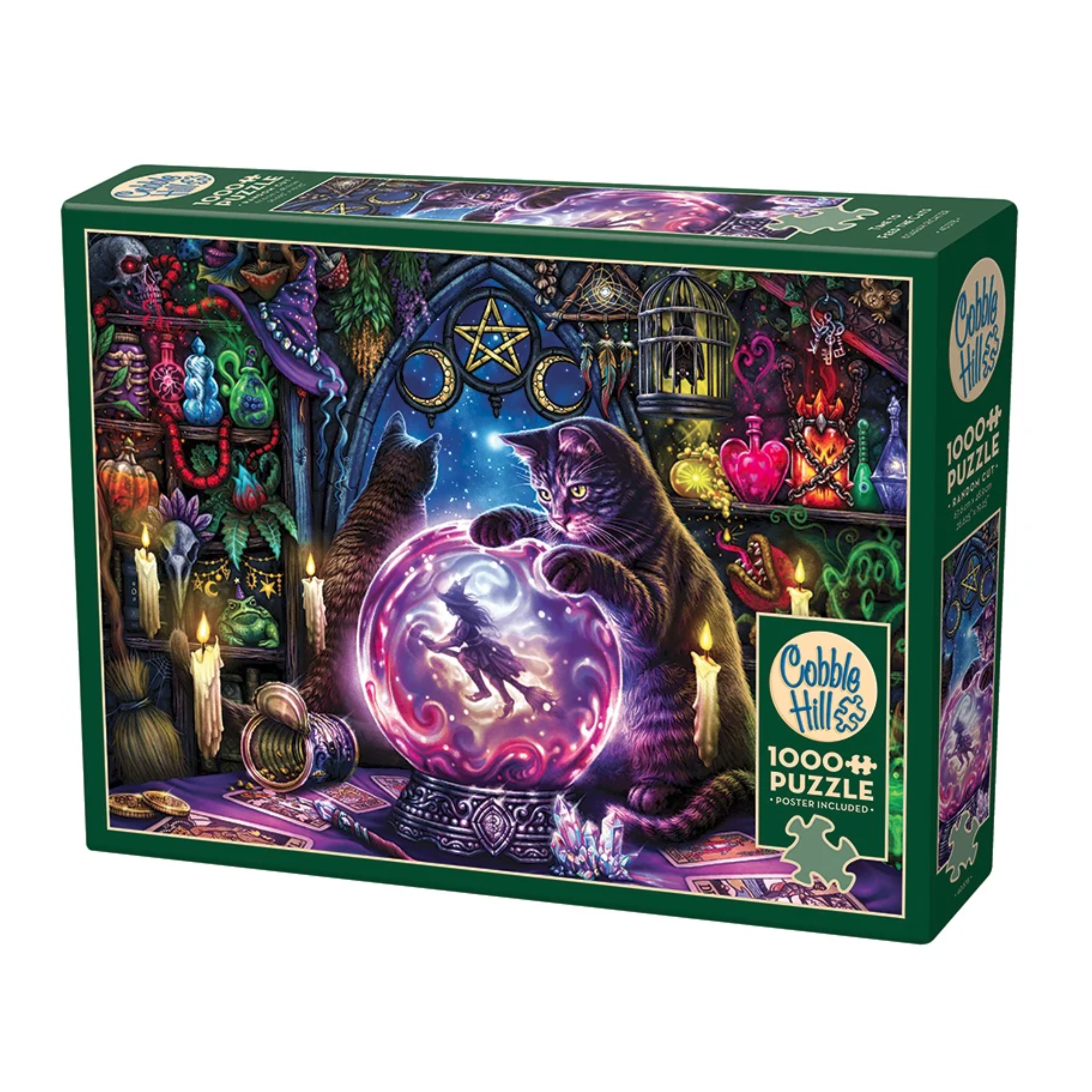 Time to Feed the Cats 1000 Piece Cobble Hill Puzzle